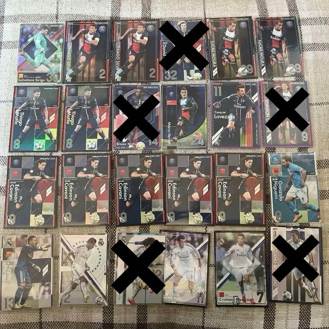 パニーニフットボールリーグ　コレクションカード　セット