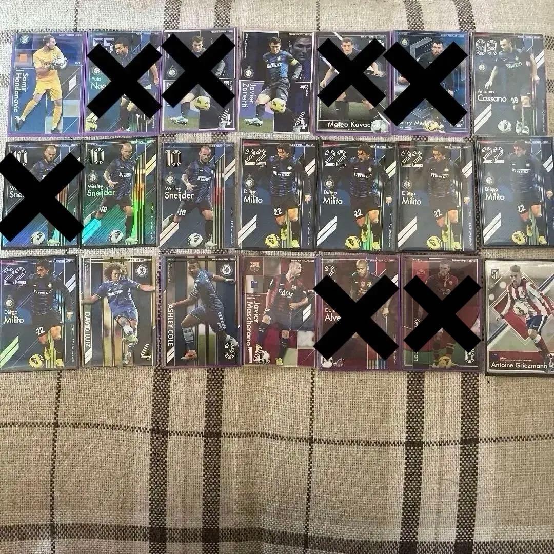 パニーニフットボールリーグ　コレクションカード　セット
