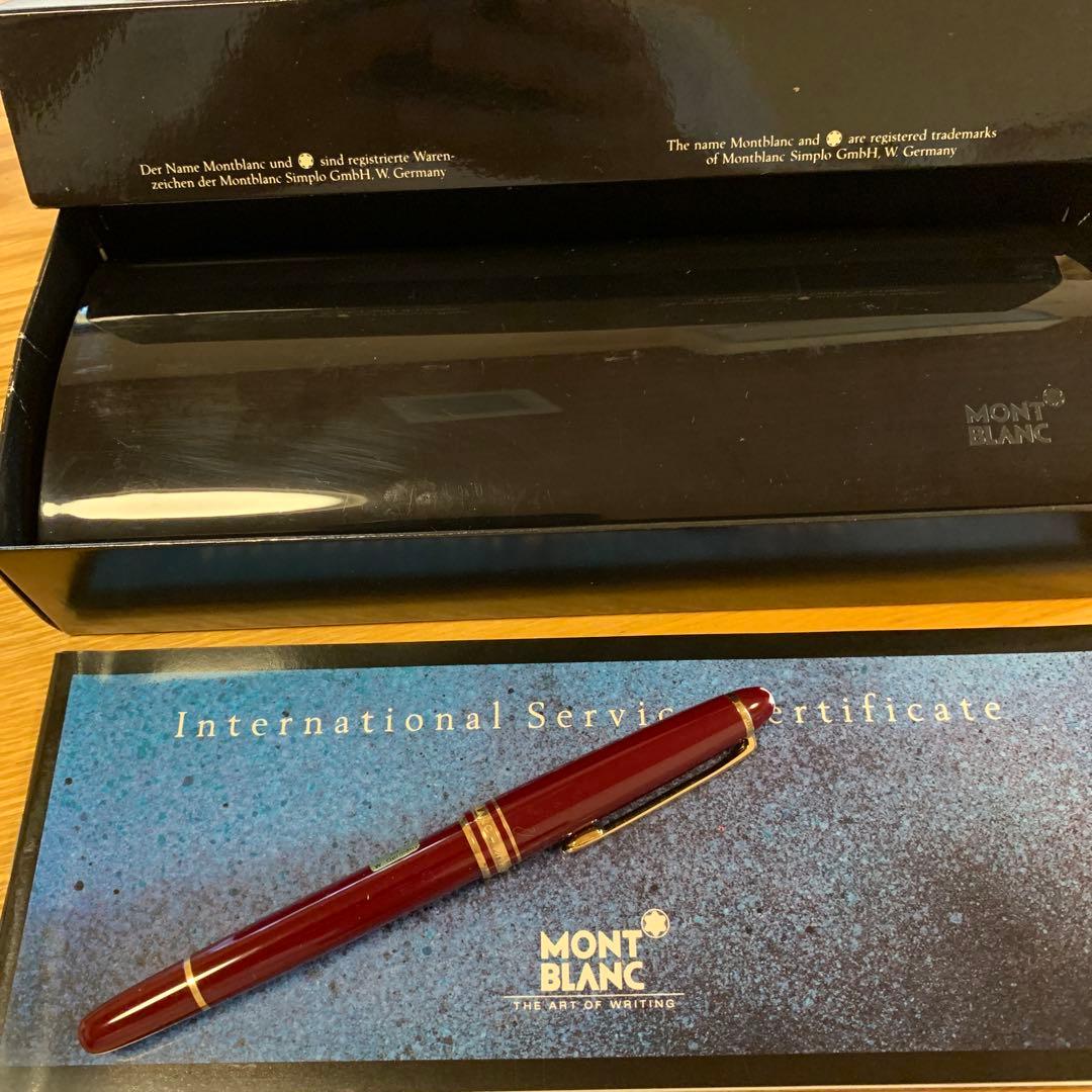 MONT BLANC 万年筆 マイシュターシュテック144 ボルドーM