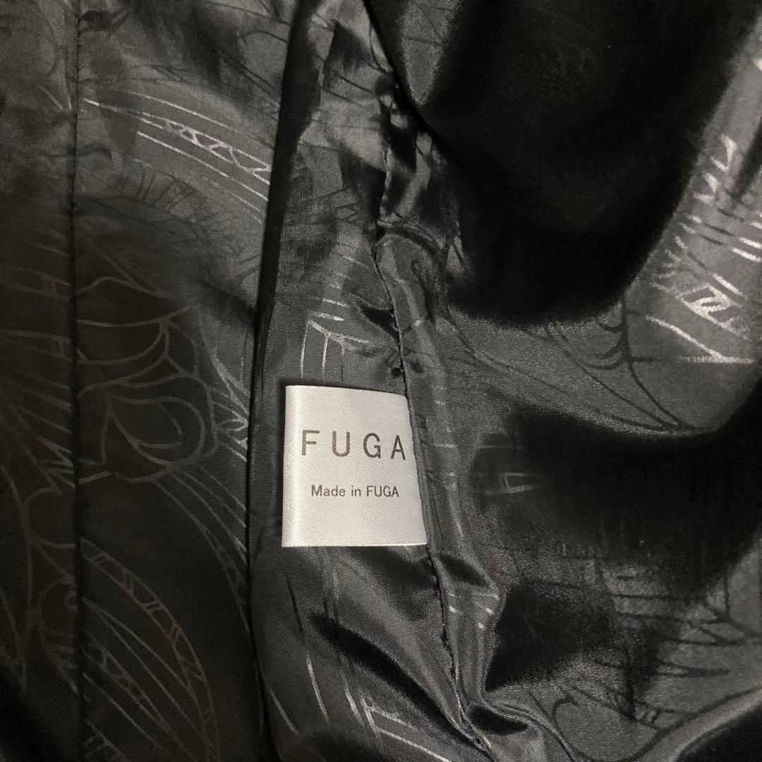 00s archive FUGA ファー ライダースジャケット 44 美品