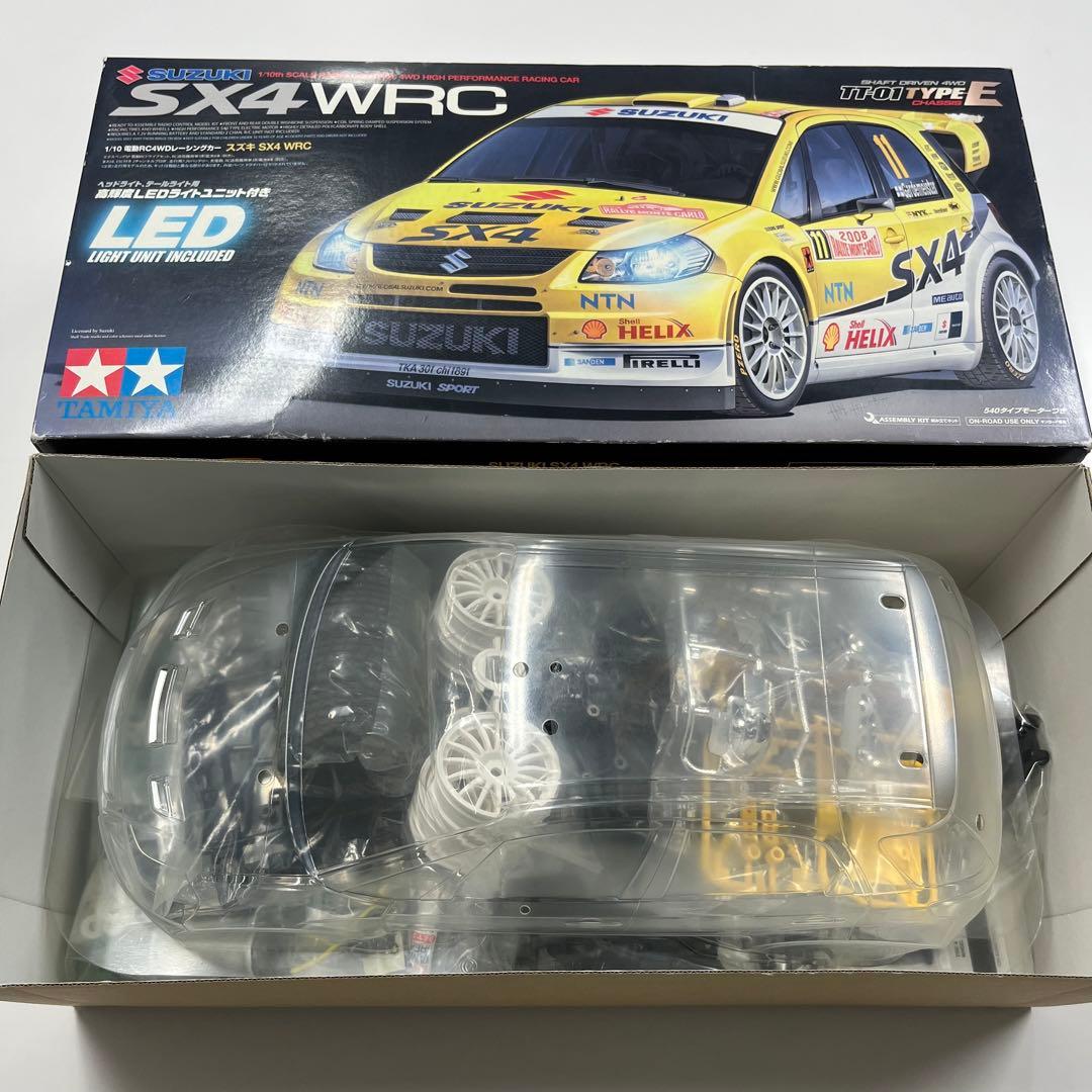 【本日限定値下げ】タミヤRC 1/10 スズキSX4 WRC 【未組立】