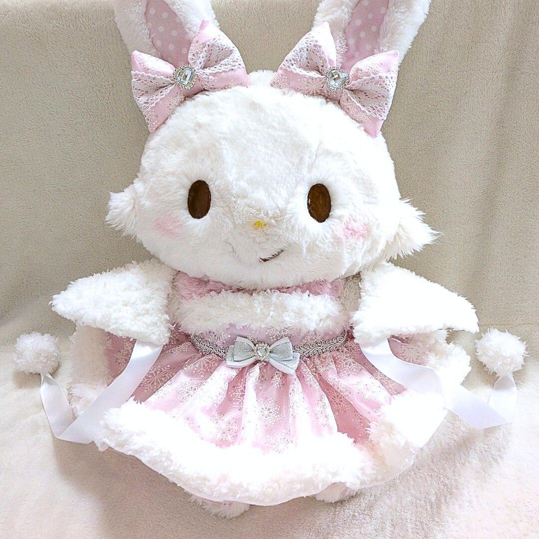 ウィッシュミーメルコスチューム　メルメルドール　雪の結晶ピンク1430