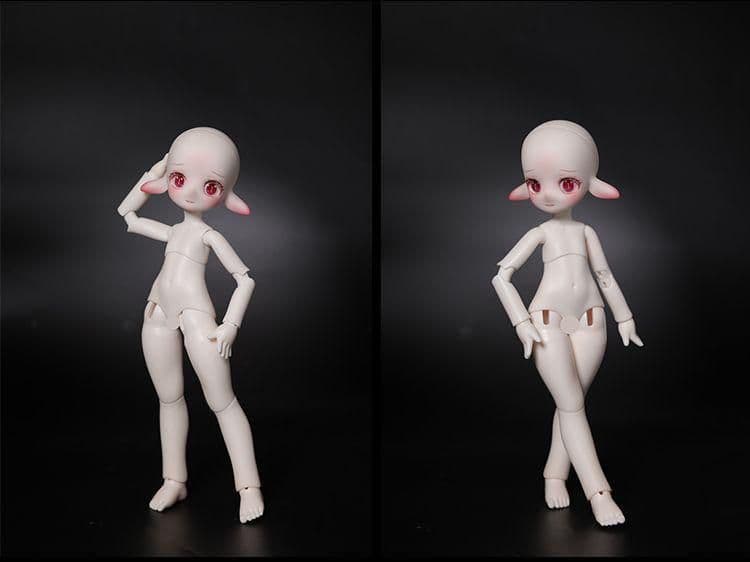 K66 BJD 1/6 ドール本体 Cha 球体関節人形 ハンドメイド