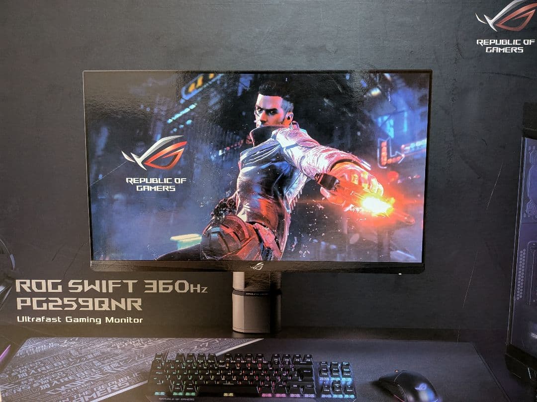 ROG SWIFT PG259QN 360Hz ゲーミングモニター