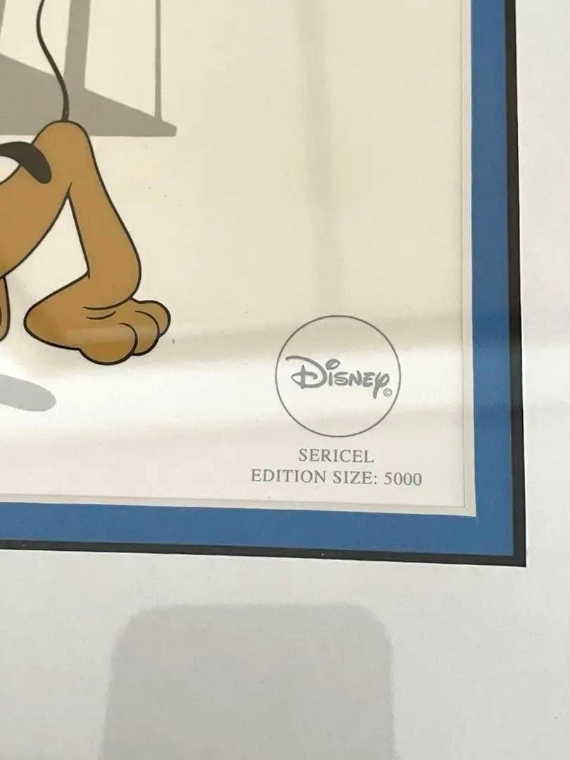 ディズニー 25周年 限定品 ミッキー セル画　５０００枚限定