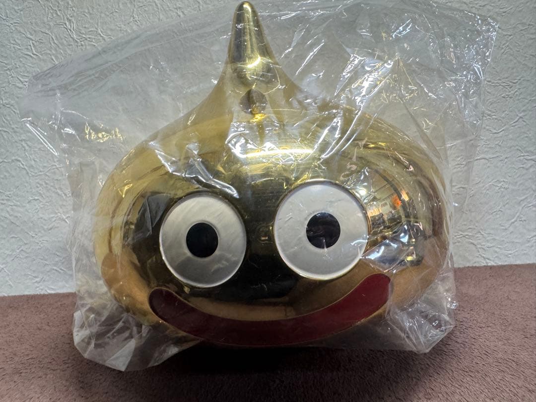 ドラゴンクエスト フィギュア 貯金箱 ゴールド スライム