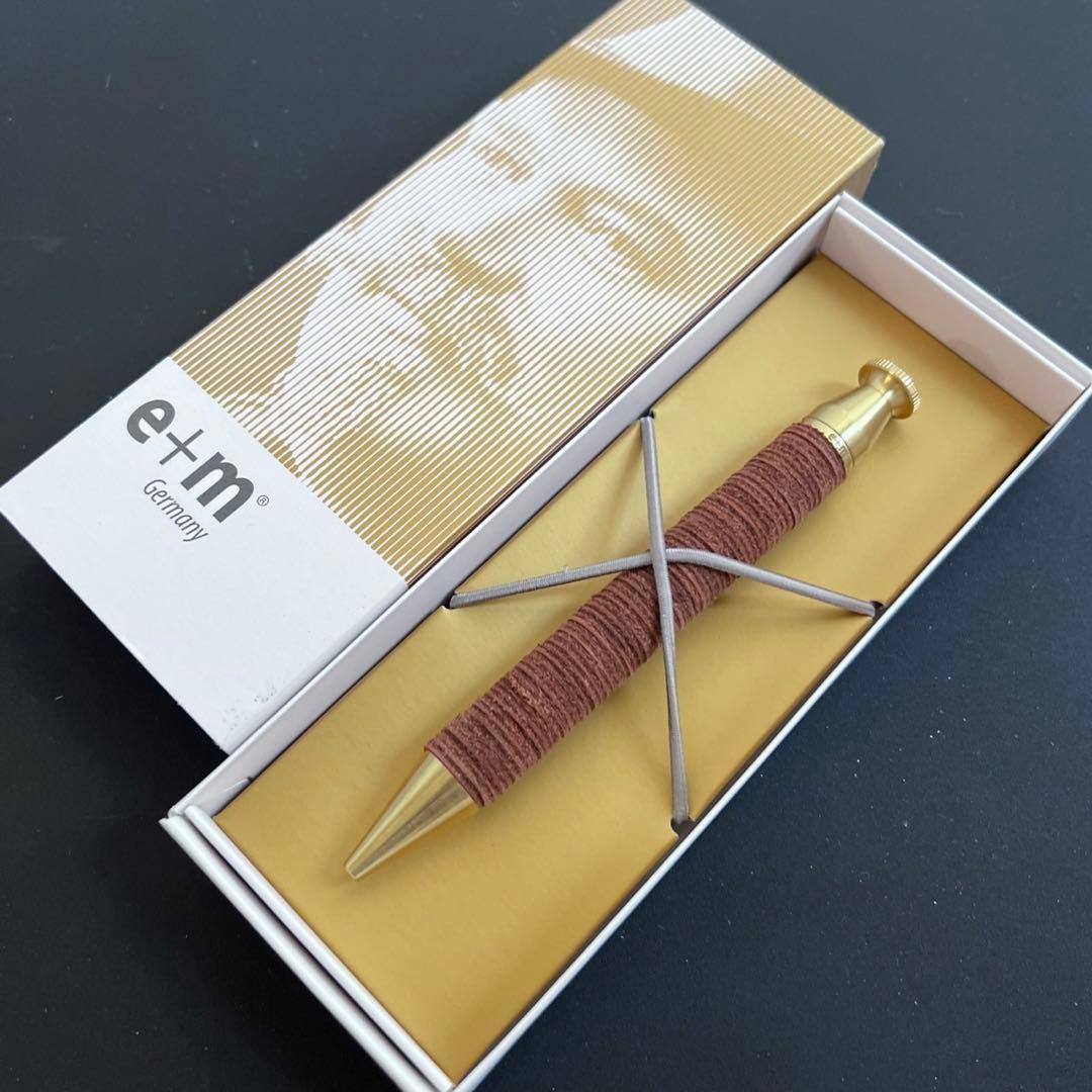 e+m イープラスエム king cuio ボールペン ライトオーク n