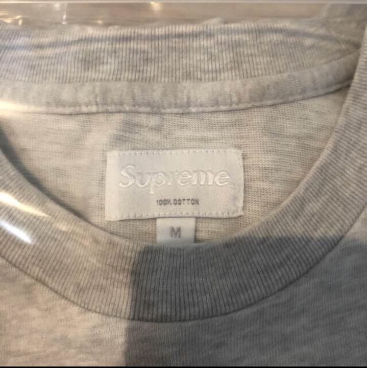 トップス supreme college logo tee