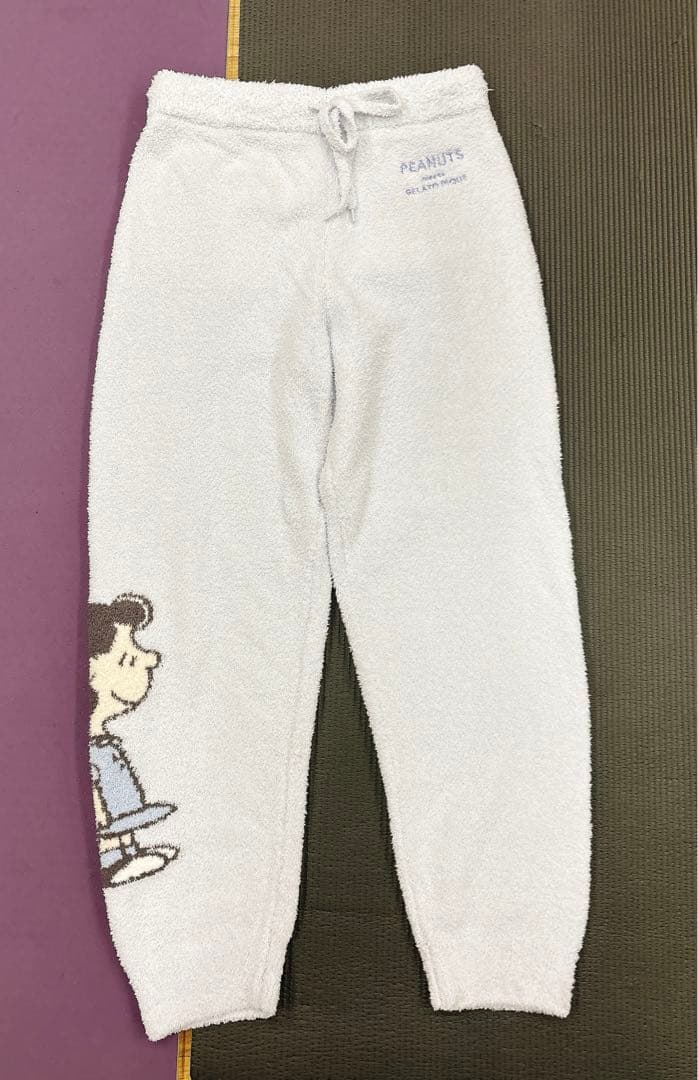 【ジェラートピケ】PEANUT ベビモコパジャマセット ブルー フリー