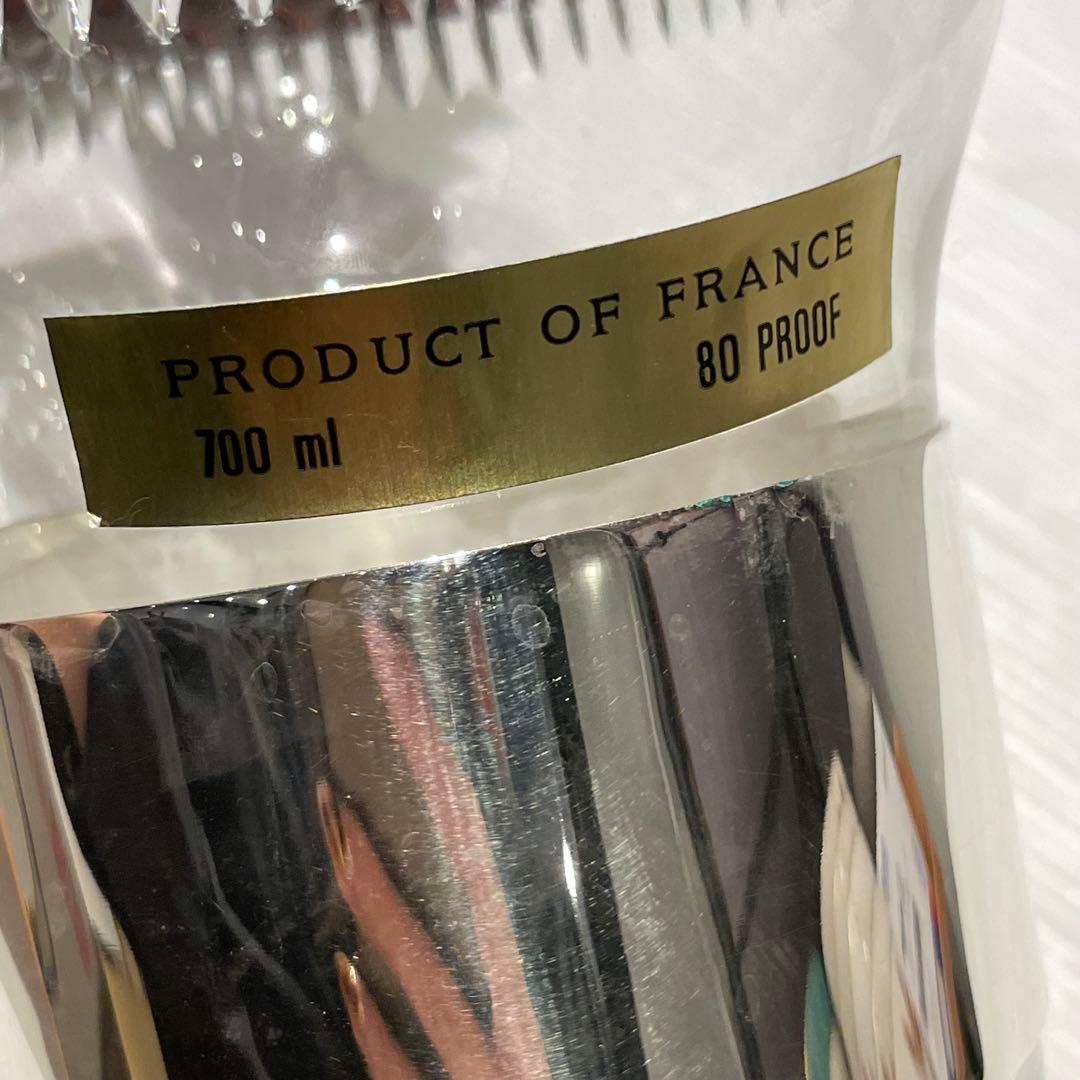 カミュ CAMUS バカラボトル シルバートップ 空瓶 化粧箱