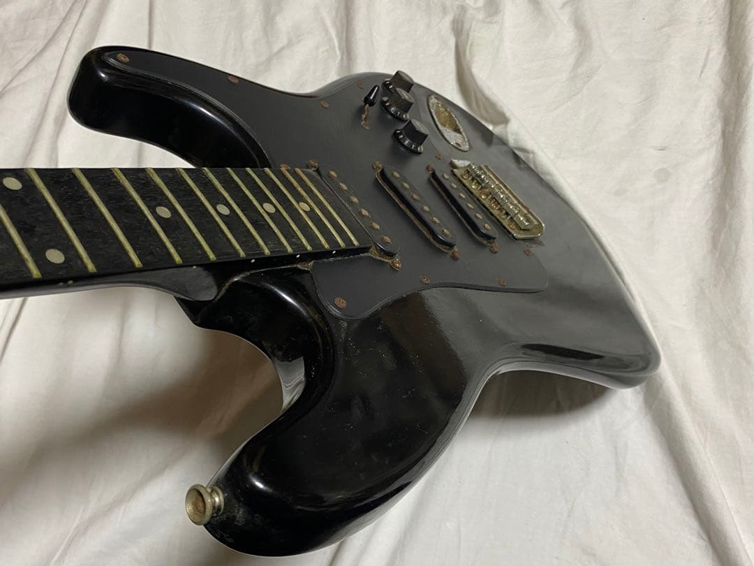 Tender エレキギター　FS-3S ブラック　訳あり品1909-02-1