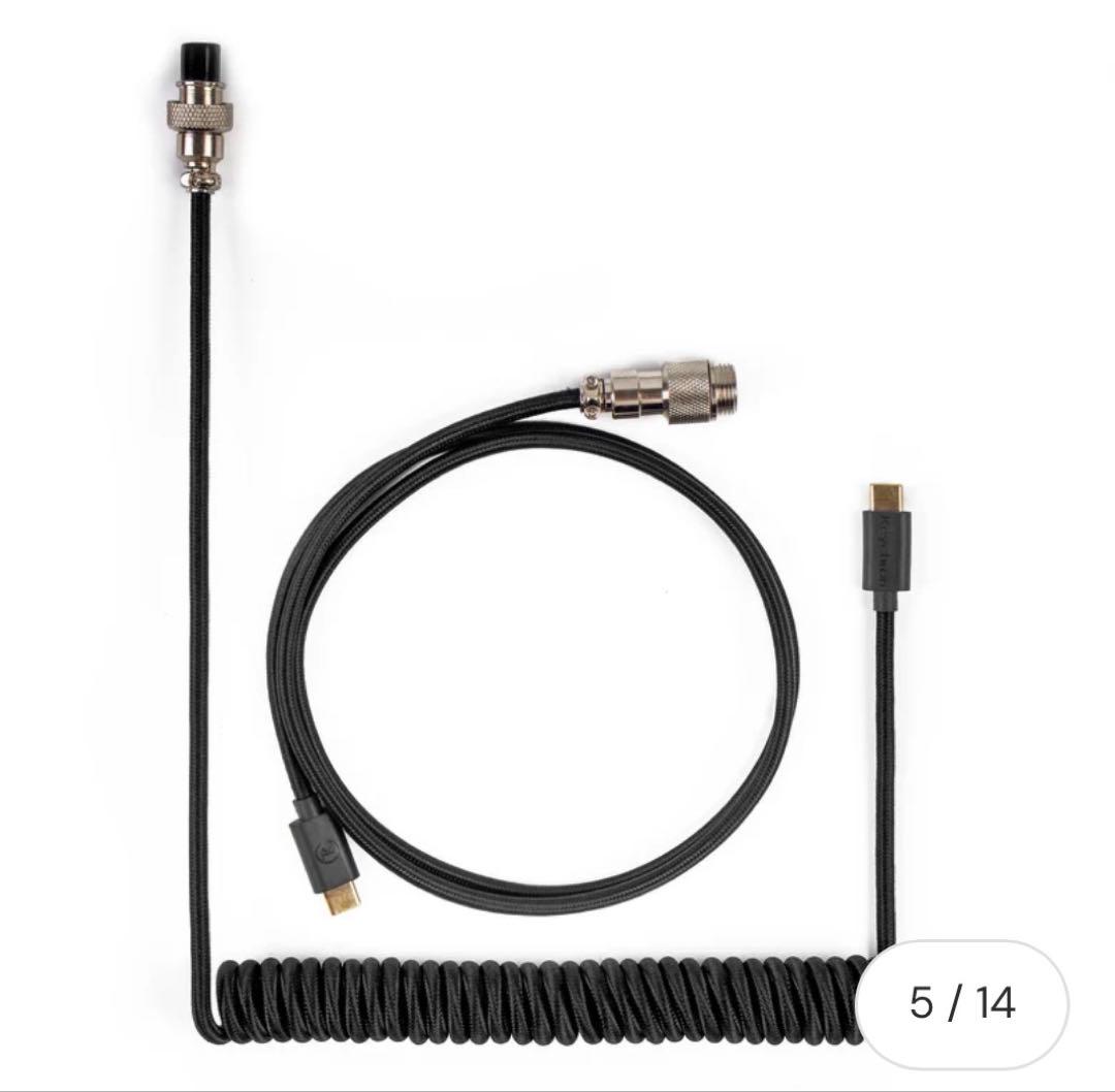 Keychron Q1【赤軸】【音響アップグレード済】【コイルケーブル付き】