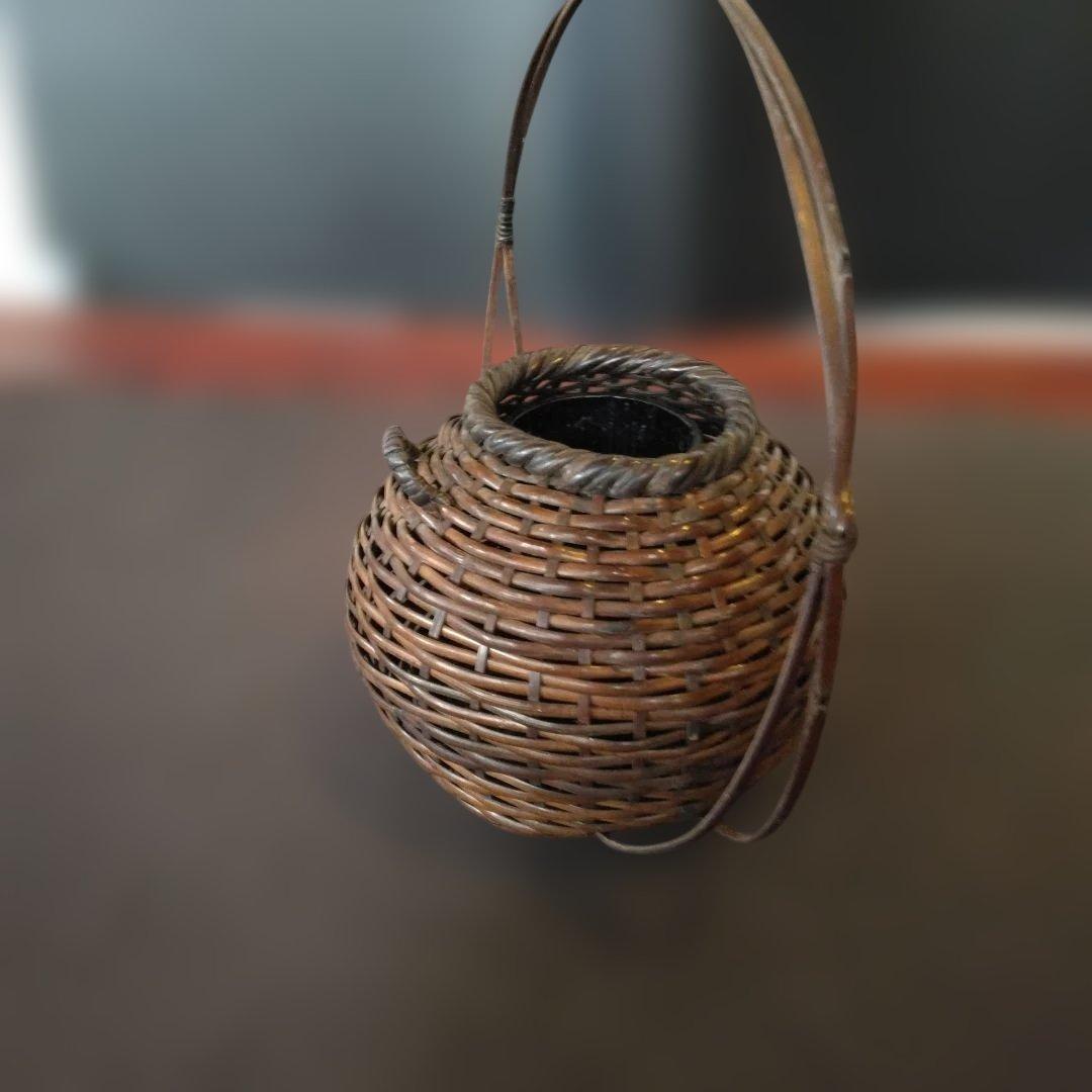 花籠　花入　竹籠