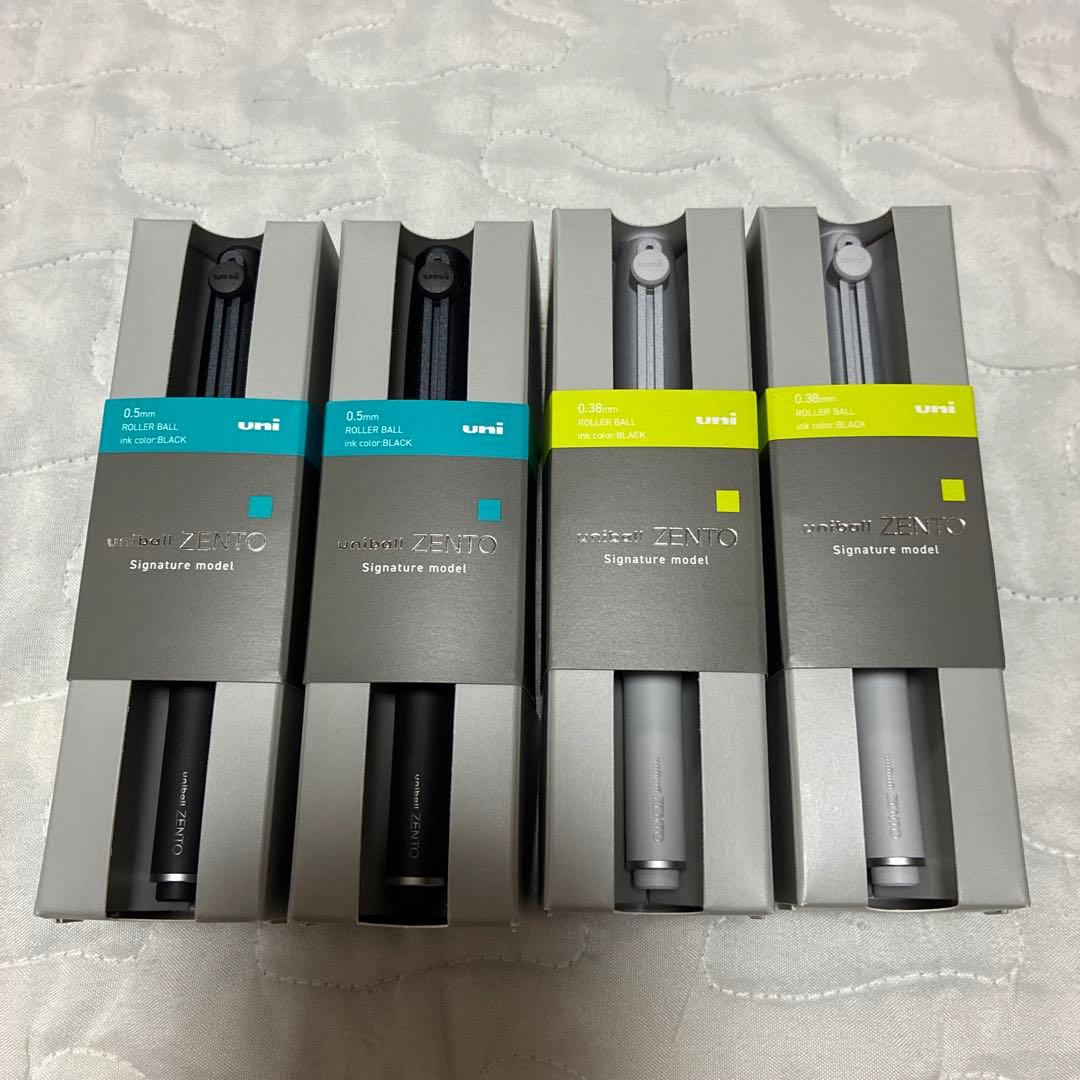 新品未開封　ユニボールゼント シグニチャーモデル 2色✖️2セット