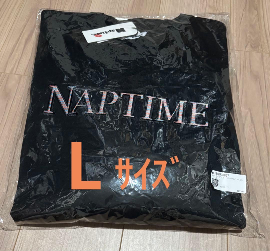 【新品タグ付】naptime プルオーバースウェット　ナップタイム