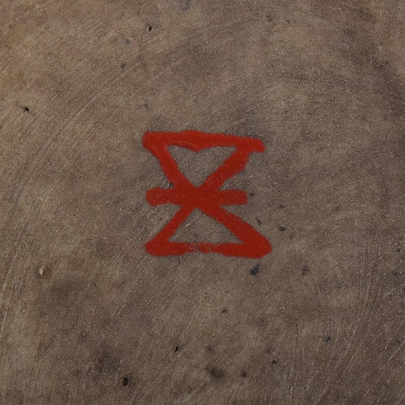 煎茶道具　平戸焼　鉄瓶形霰文窓抜　急須　水注　M　R8171