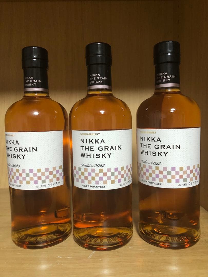 ニッカウイスキー ニッカ ザ グレーン 2023年 3本