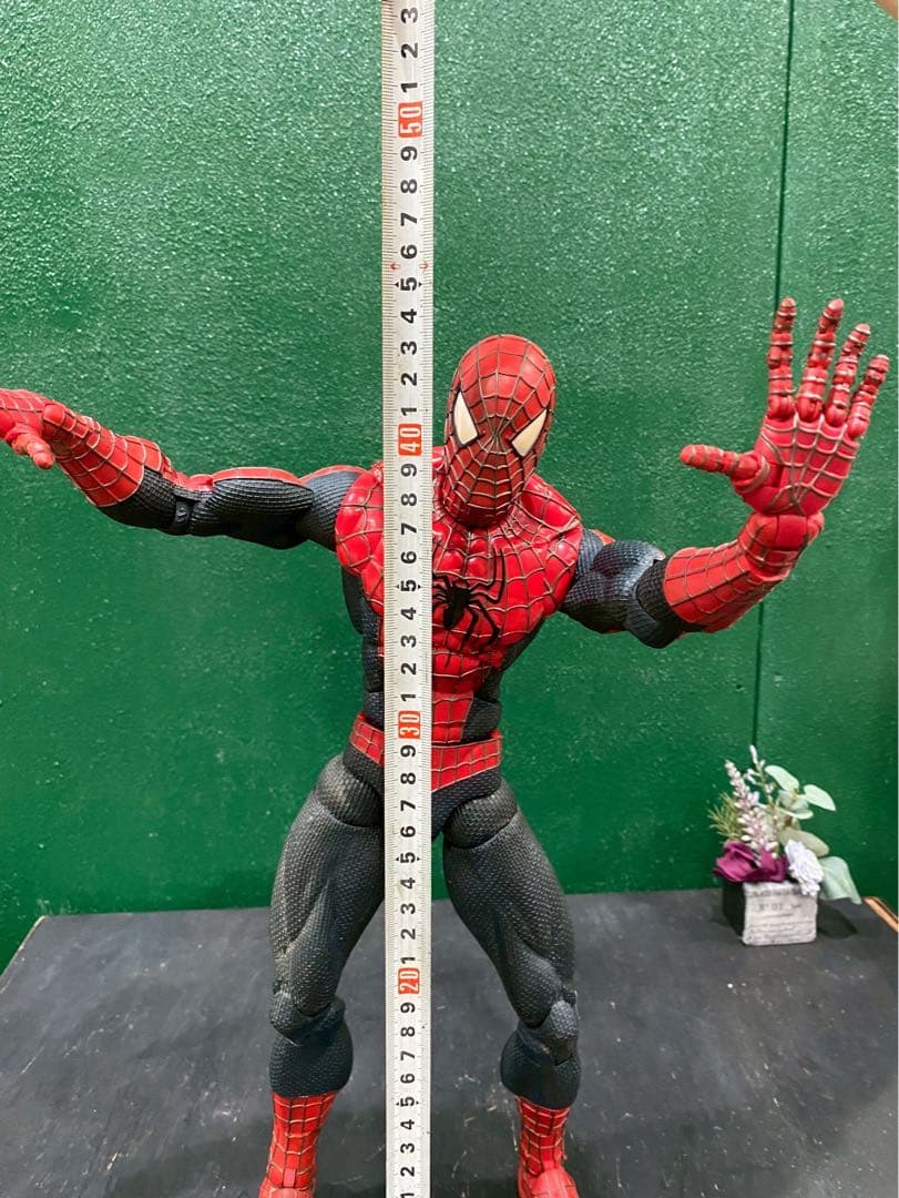 希少 スパイダーマン アクションフィギュア 約45cm 18インチ 全身関節可動