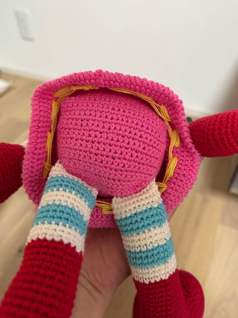 メゾピアノ ベリーちゃん べリエちゃん 特大 ぬいぐるみ 編みぐるみ 新品