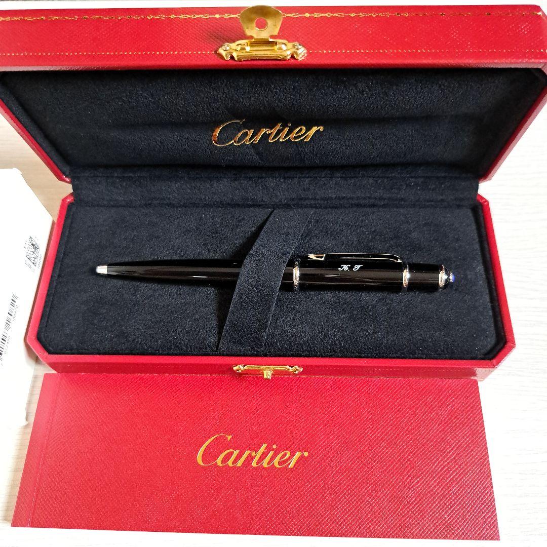 Cartier　ボールペン　カルティエ　DIAB DE CART イニシャル入り