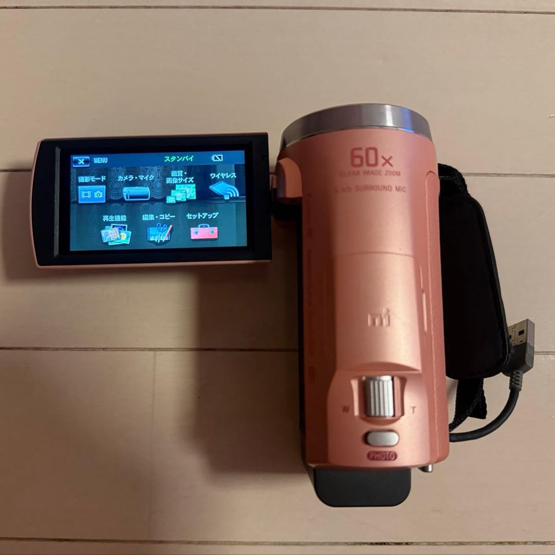 SONY HDR-CX675 ピンク ビデオカメラ 本体
