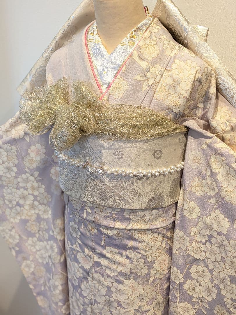 振袖フルセット 身丈161裄63 豪華振袖 暈し染め 金彩 逸品 成人式