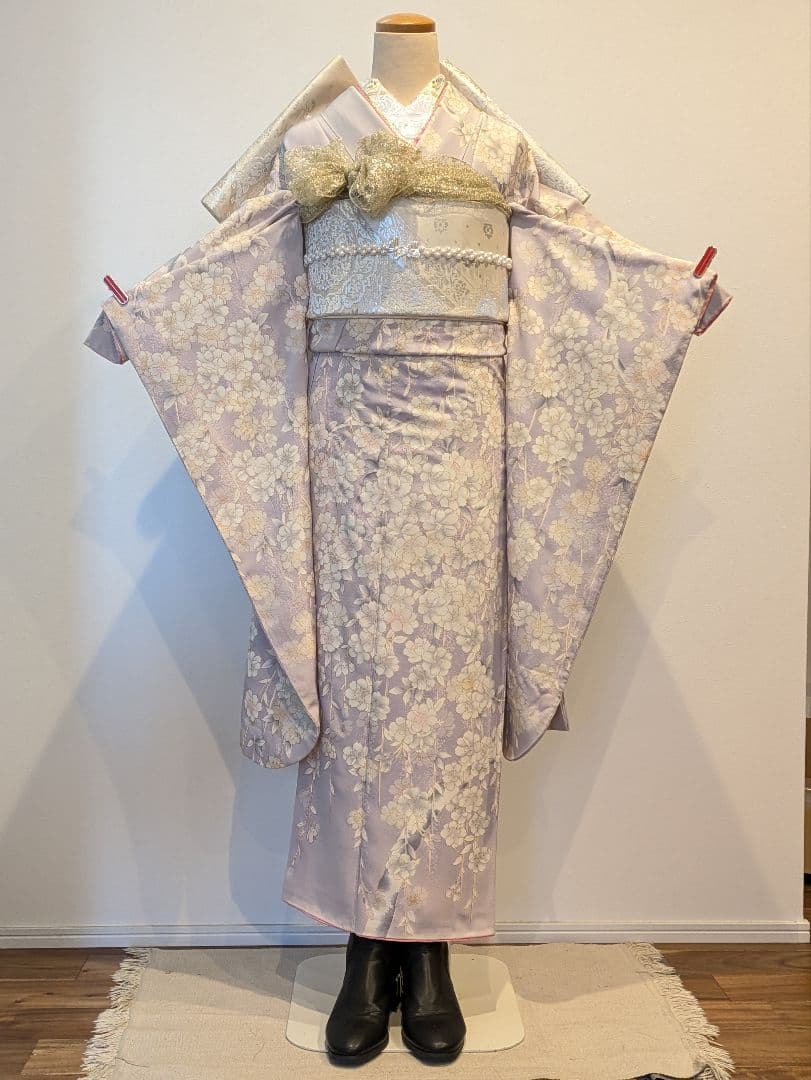 振袖フルセット 身丈161裄63 豪華振袖 暈し染め 金彩 逸品 成人式