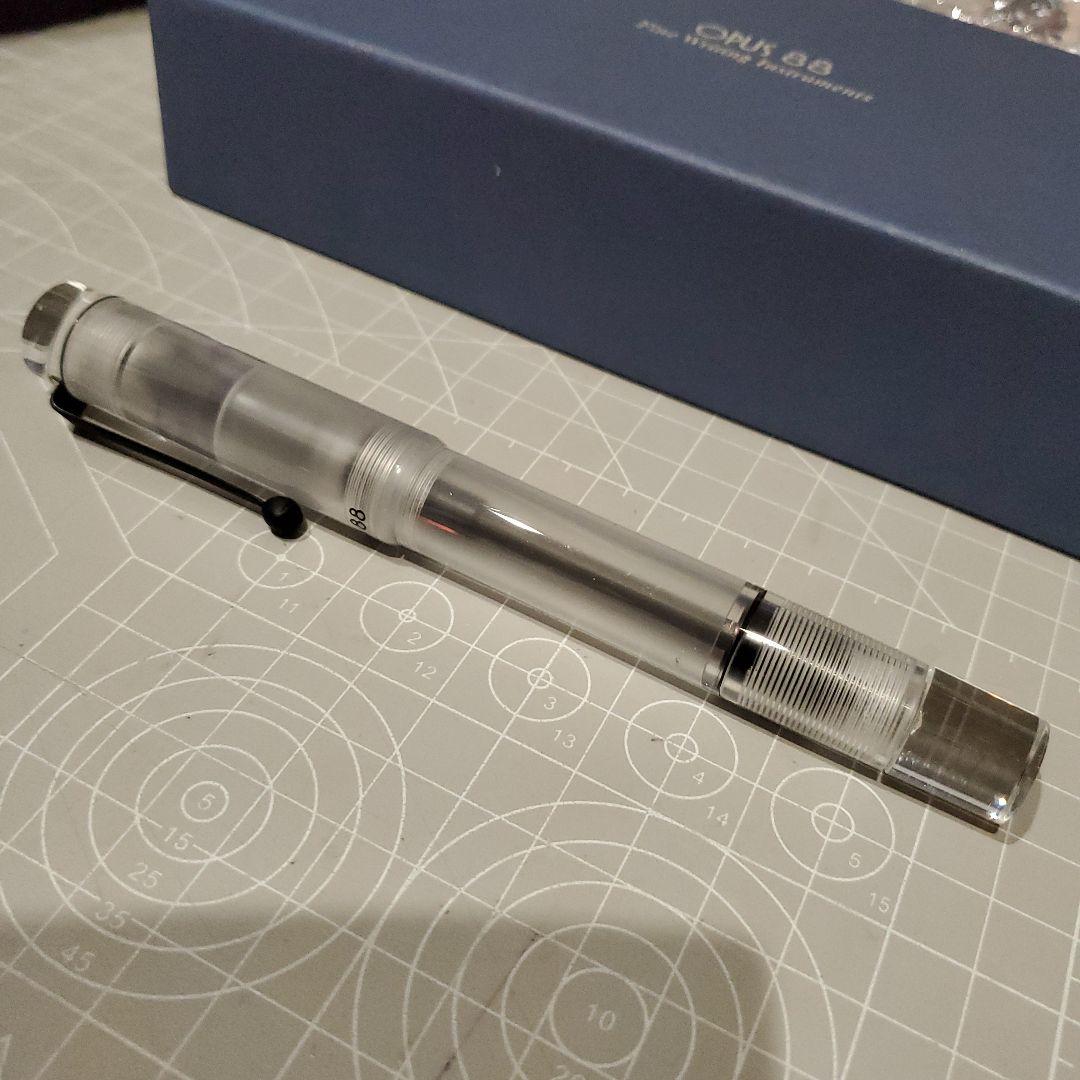 OPUS 88 DEMO アイドロッパー Stub 1.5mm 万年筆 クリア