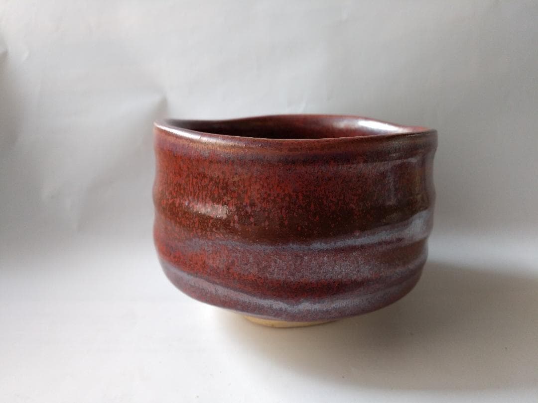 美濃焼 東方紅 加藤正山 茶碗 共箱 茶器 抹茶碗 美品 です。