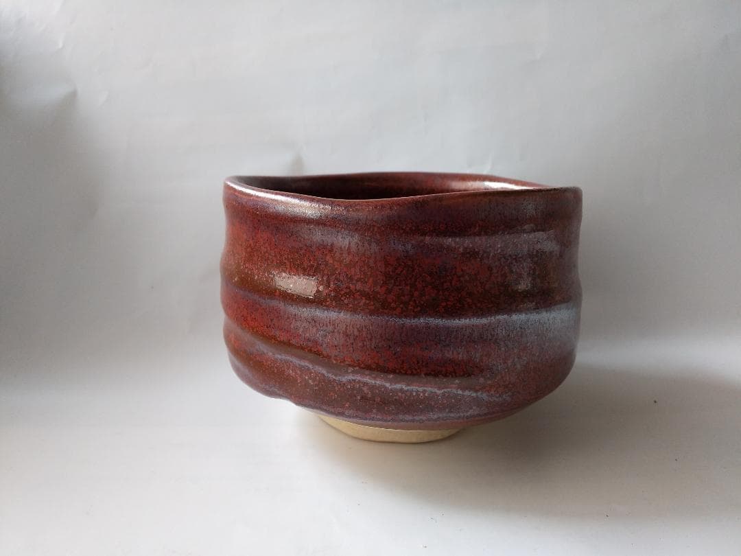 美濃焼 東方紅 加藤正山 茶碗 共箱 茶器 抹茶碗 美品 です。