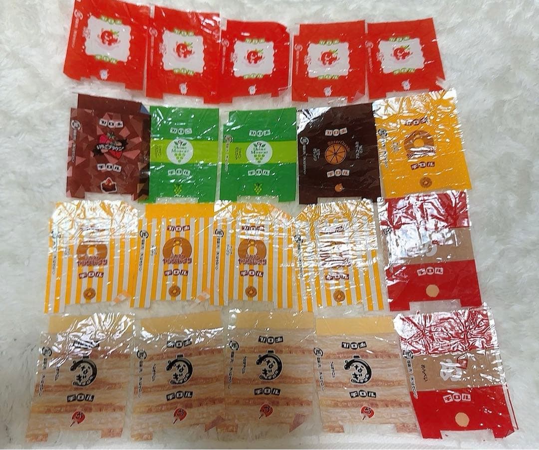 チロルチョコ 包装紙