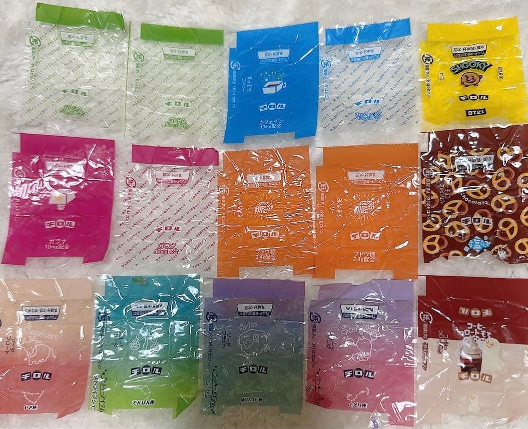 チロルチョコ 包装紙