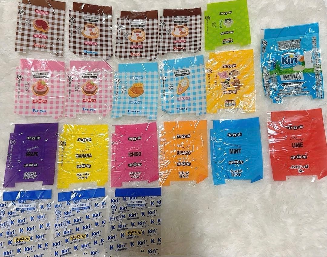 チロルチョコ 包装紙