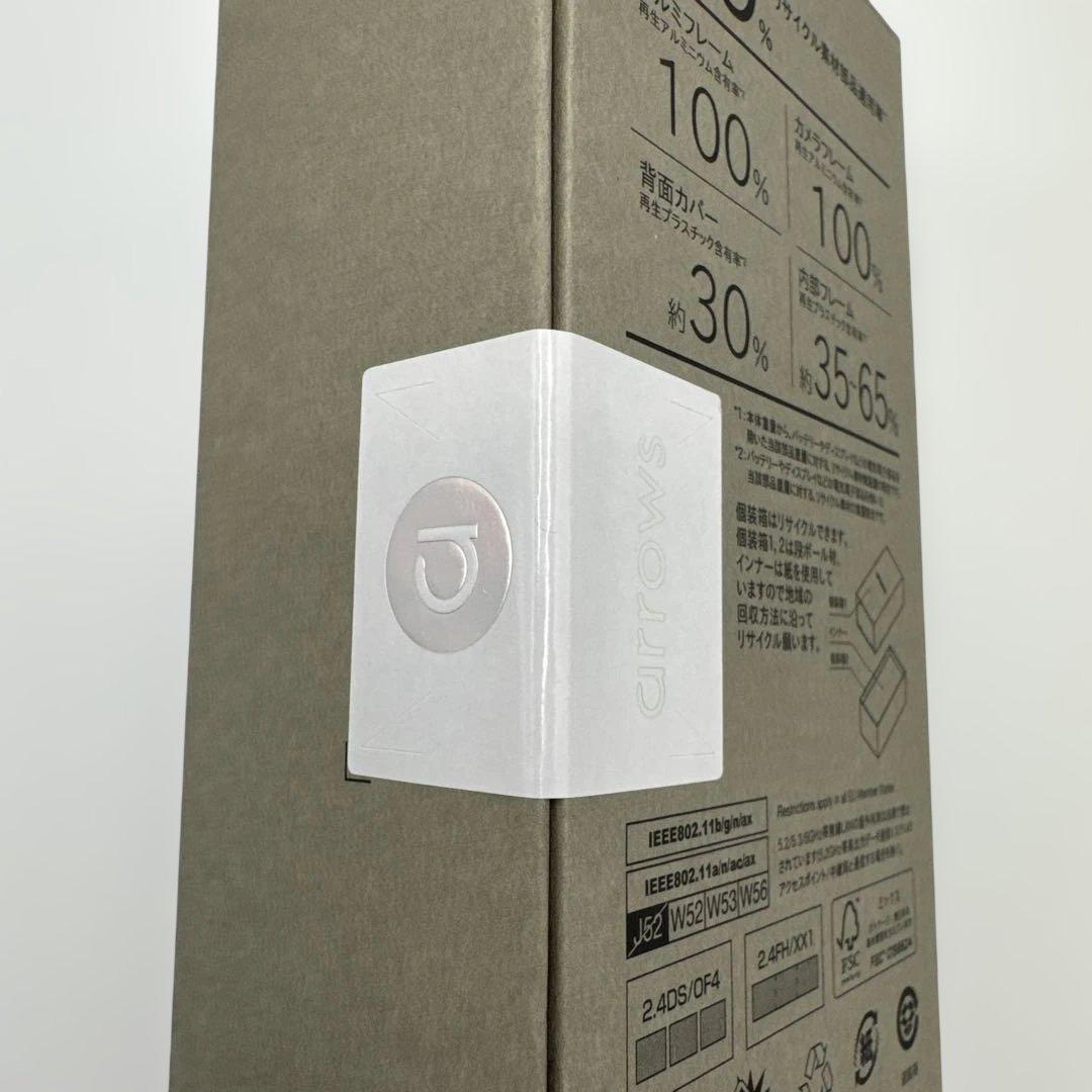 「きゅう」arrows Alpha M08未開封新品 ホワイトsimフリー