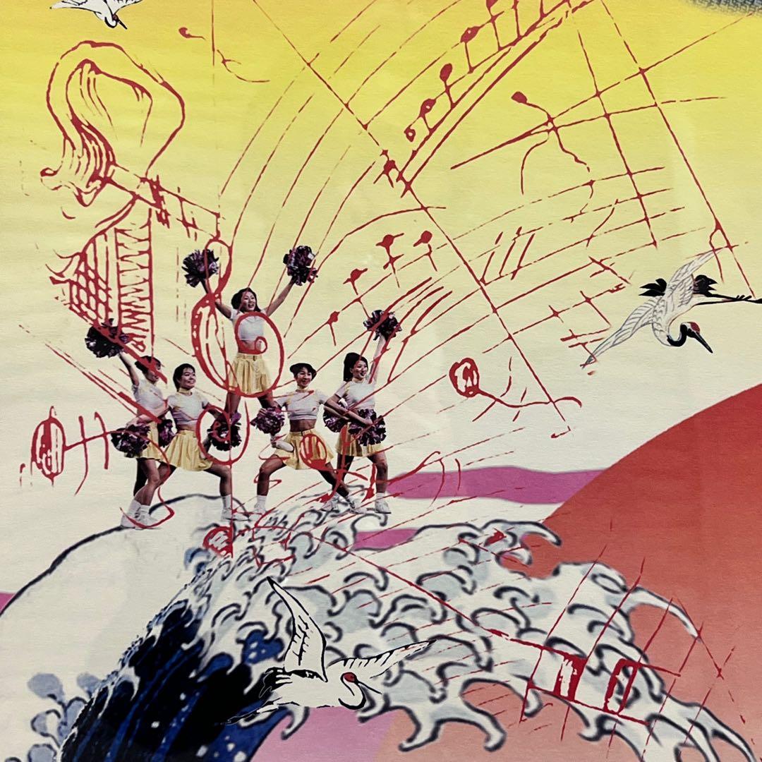 横尾忠則 制作 東京ドームシティ2000年 B1 サイン入りポスターmh769