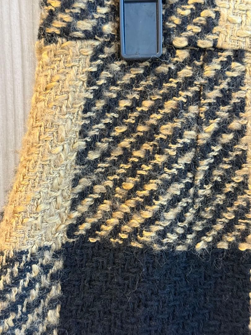 【sheller】シェリエ♡チェック柄 キュロット 黒✖️ベージュ