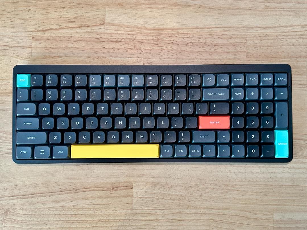 Nuphy Air96 V2メカニカルキーボード 黒 Aloe(37gf)軸