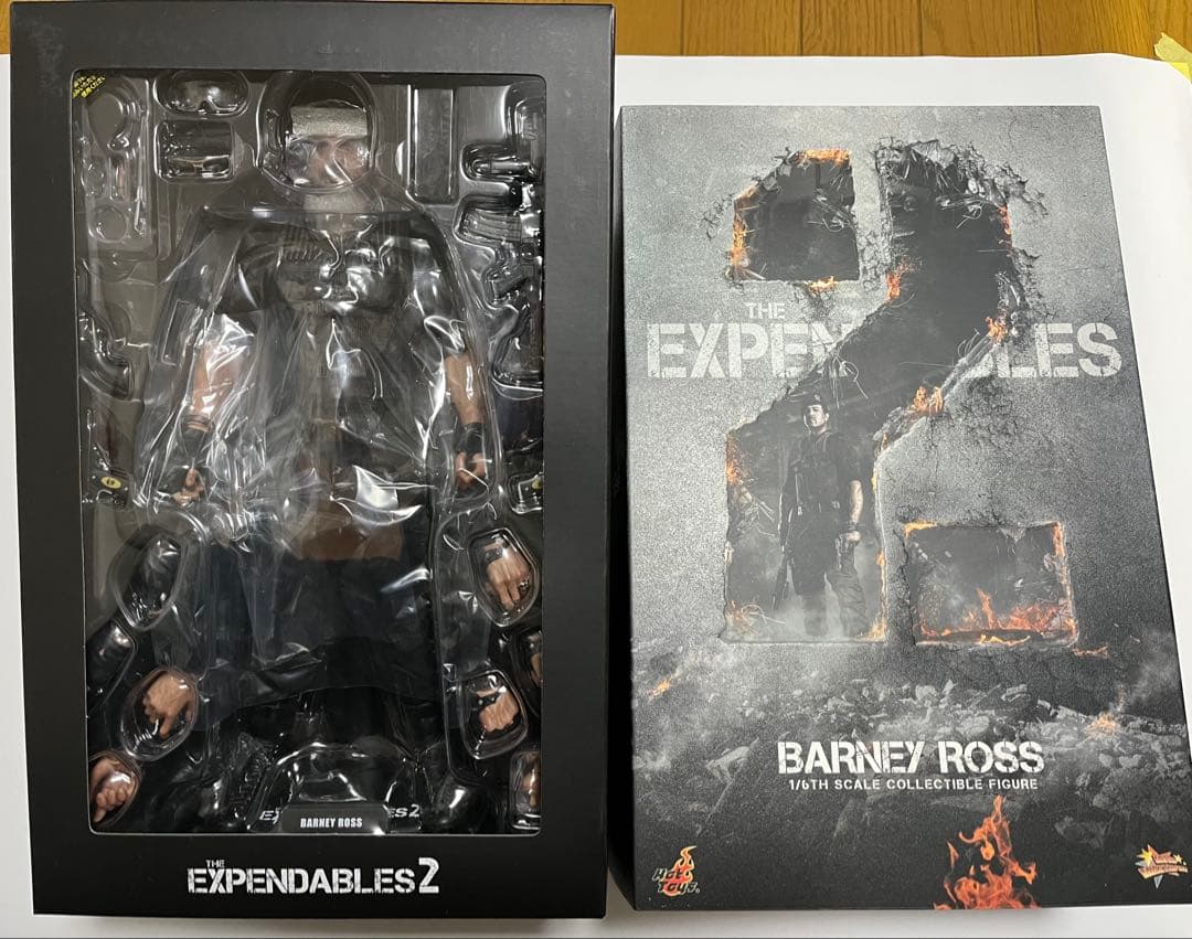 ホットトイズ エクスペンダブルズ2 バーニー・ロス 1/6 スタローン
