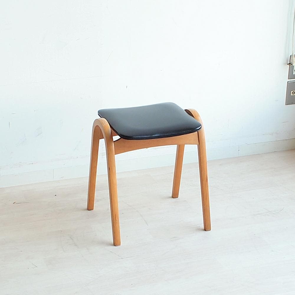 70's ビンテージ 秋田木工 スツール No.202 剣持勇 ZR23719