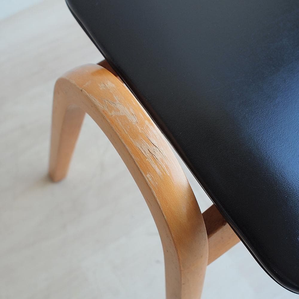 70's ビンテージ 秋田木工 スツール No.202 剣持勇 ZR23719