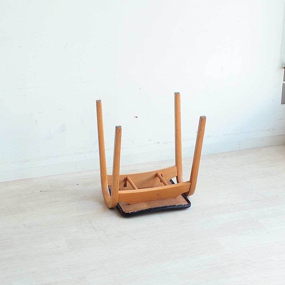 70's ビンテージ 秋田木工 スツール No.202 剣持勇 ZR23719