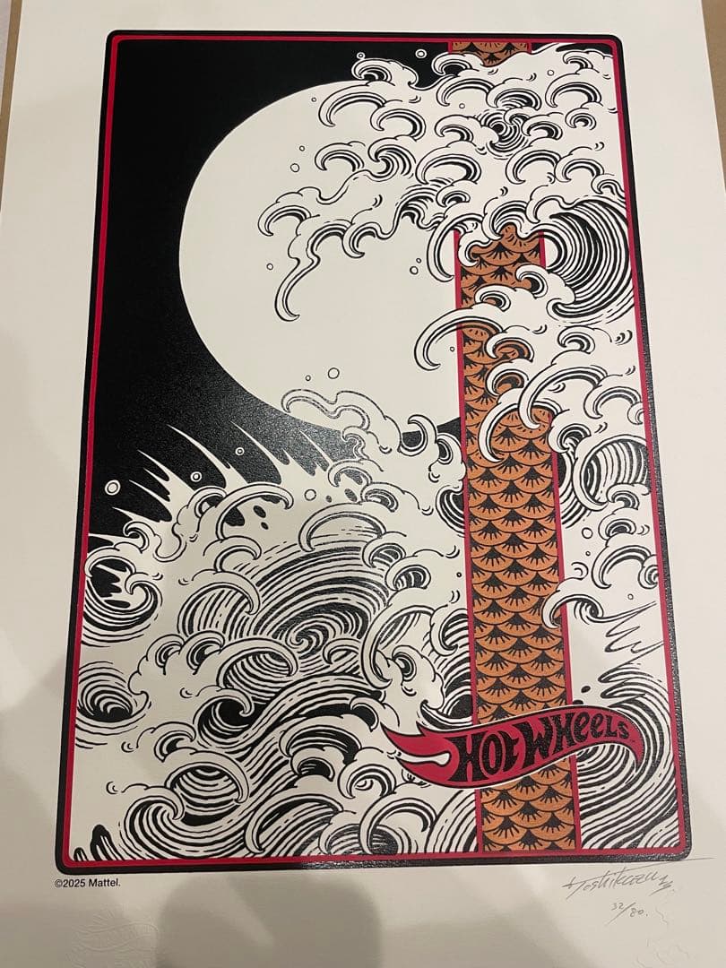 ホットウィール ジャパンコンベンション 2025 サイン入り シルクスクリーン