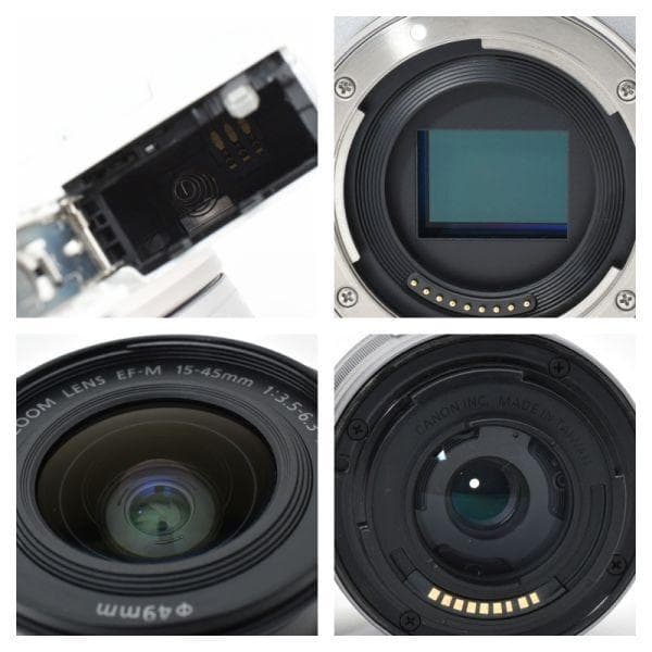 【美品】キャノン Canon EOS M100 レンズキット ミラーレスカメラ
