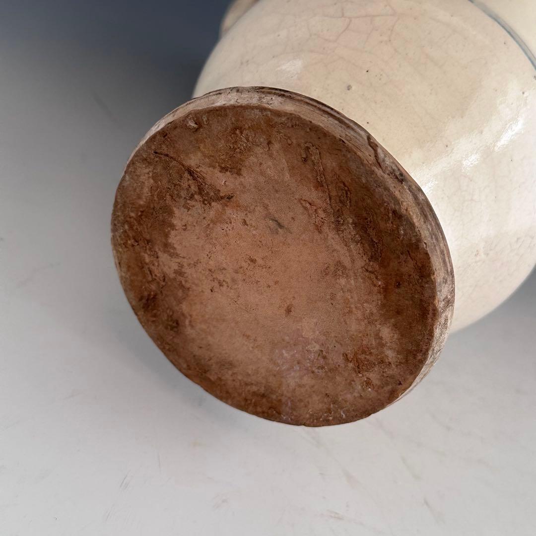 茶道具　和蘭陀　時代　水指　骨董　アンティーク　オランダ　細水指　茶会　稽古