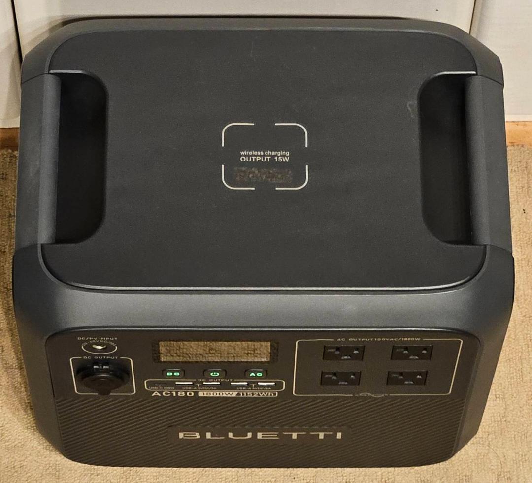 BLUETTI AC180 ポータブル電源 1152Wh 1800W