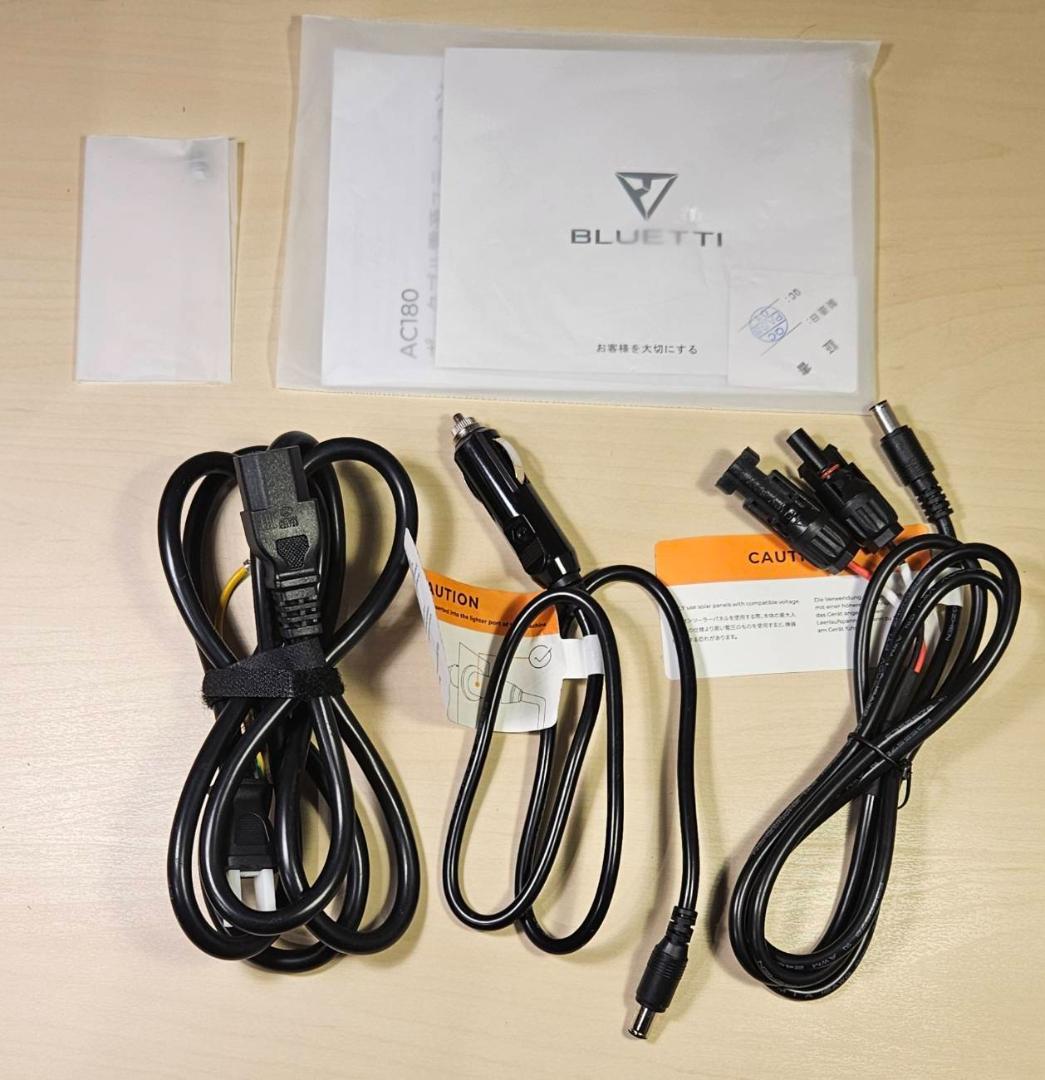 BLUETTI AC180 ポータブル電源 1152Wh 1800W