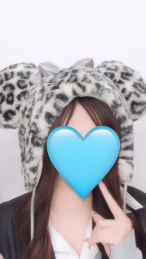 レア‼️ミニー ファンキャップ ヒョウ柄 灰色