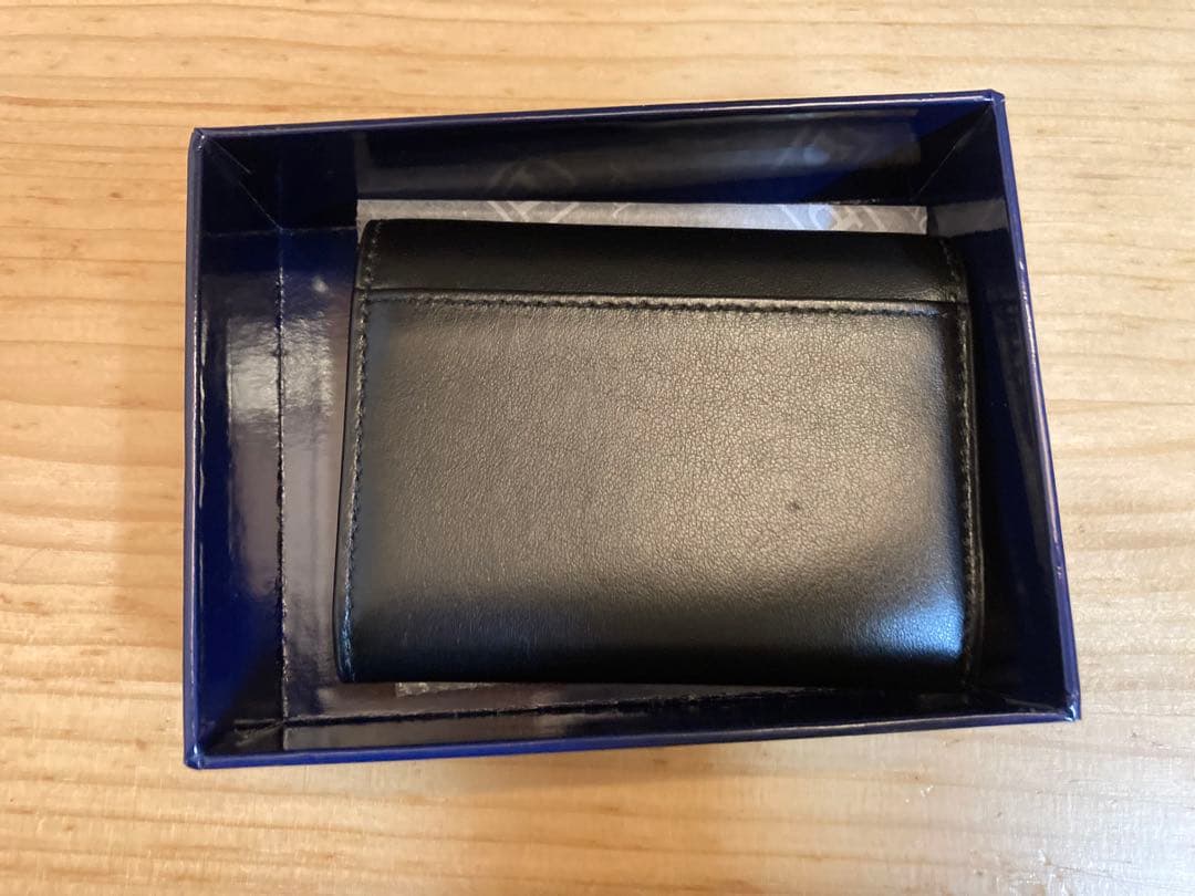 Ralph Lauren カードケース　ミニ財布　革小物　黒