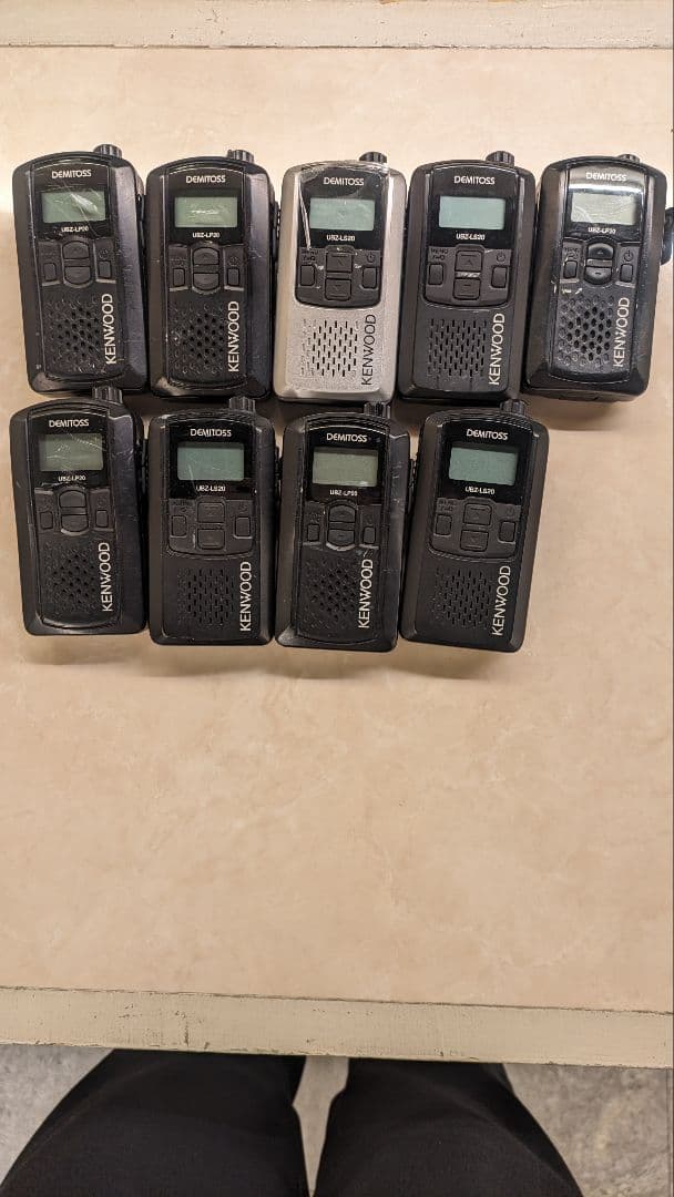 KENWOOD インカム 9台セット　ジャンク品