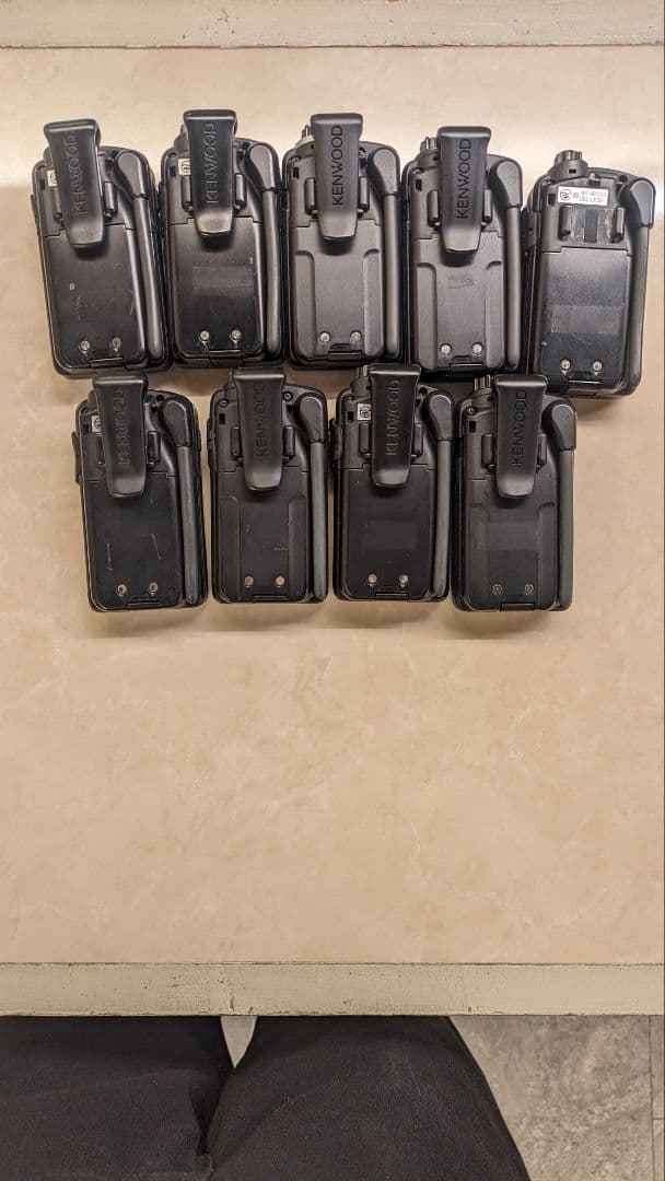 KENWOOD インカム 9台セット　ジャンク品